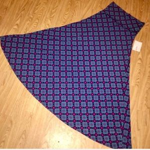 LuLaRoe Maxi Skirt Medium NWOT